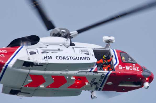 07 June 2020 - 16-50-39 
Maybe they went out to help search for the person who fell overboard from the Stena Horizon  way out in the Channel?
---------------------------
Coastguard Sikorsky helicopter G-MCGZ